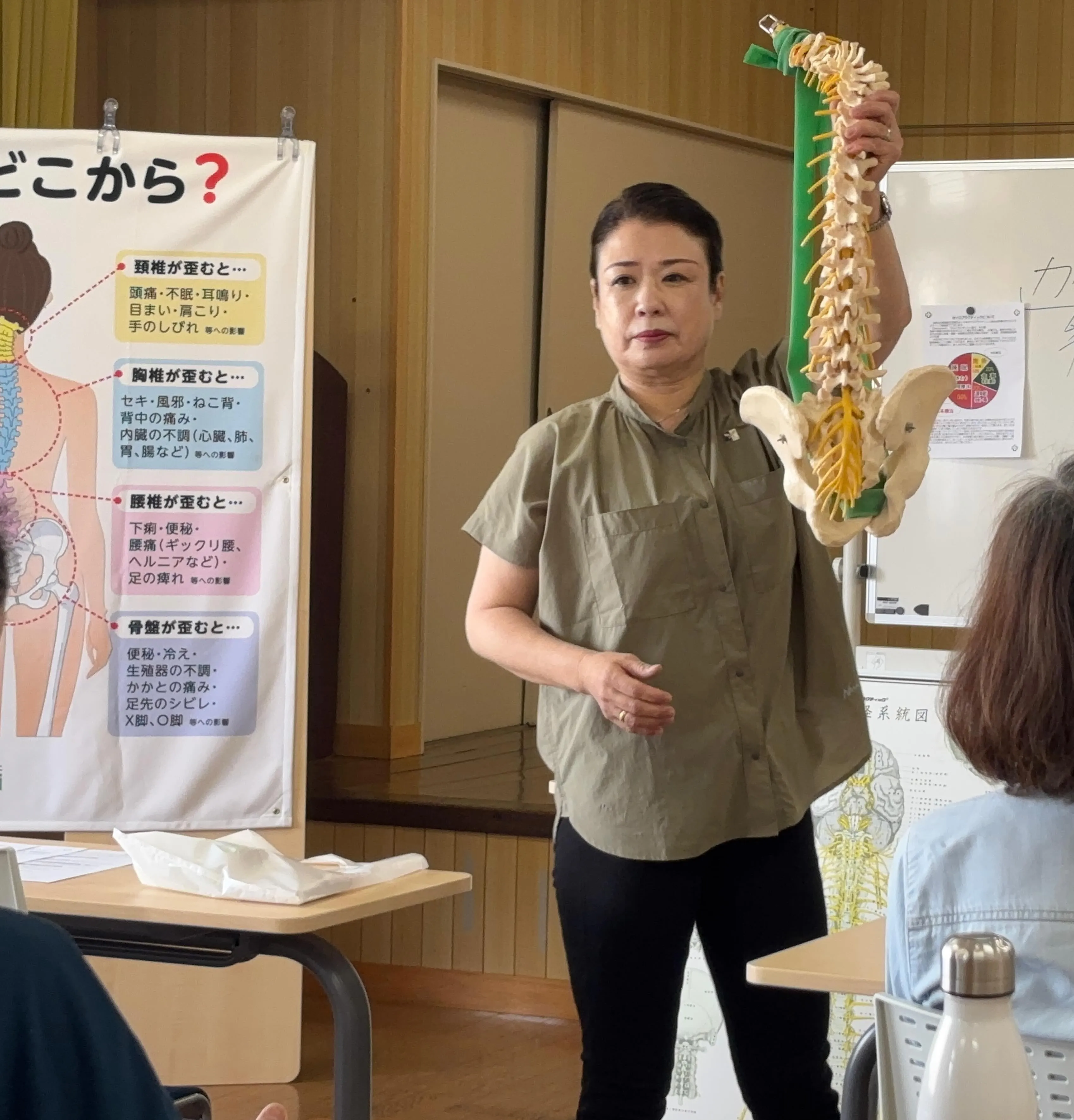 先週の月曜日は地元企業様の健康講座と水曜日は地元企業様の定期...