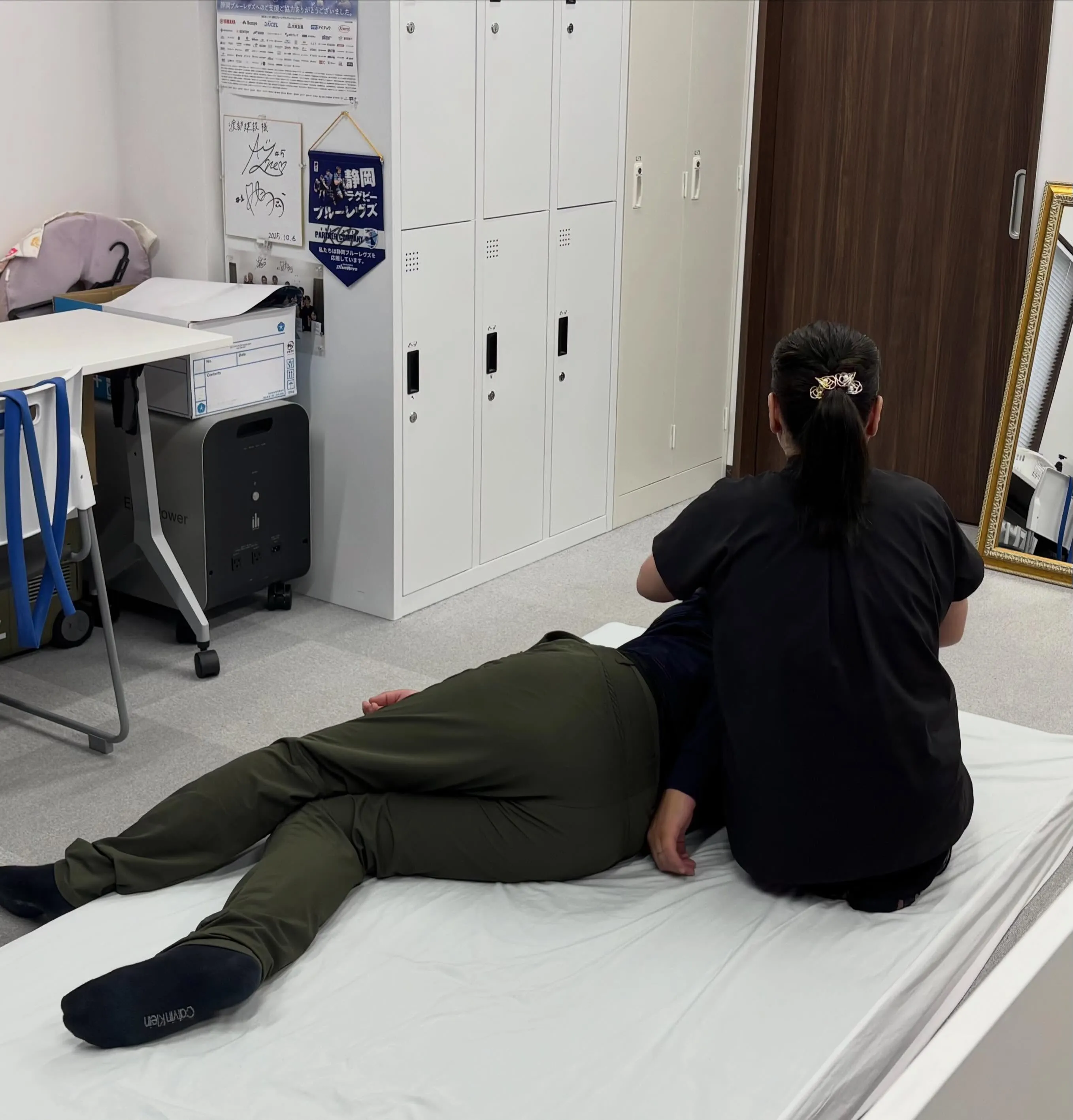 先週の月曜日は地元企業様の健康講座と水曜日は地元企業様の定期...